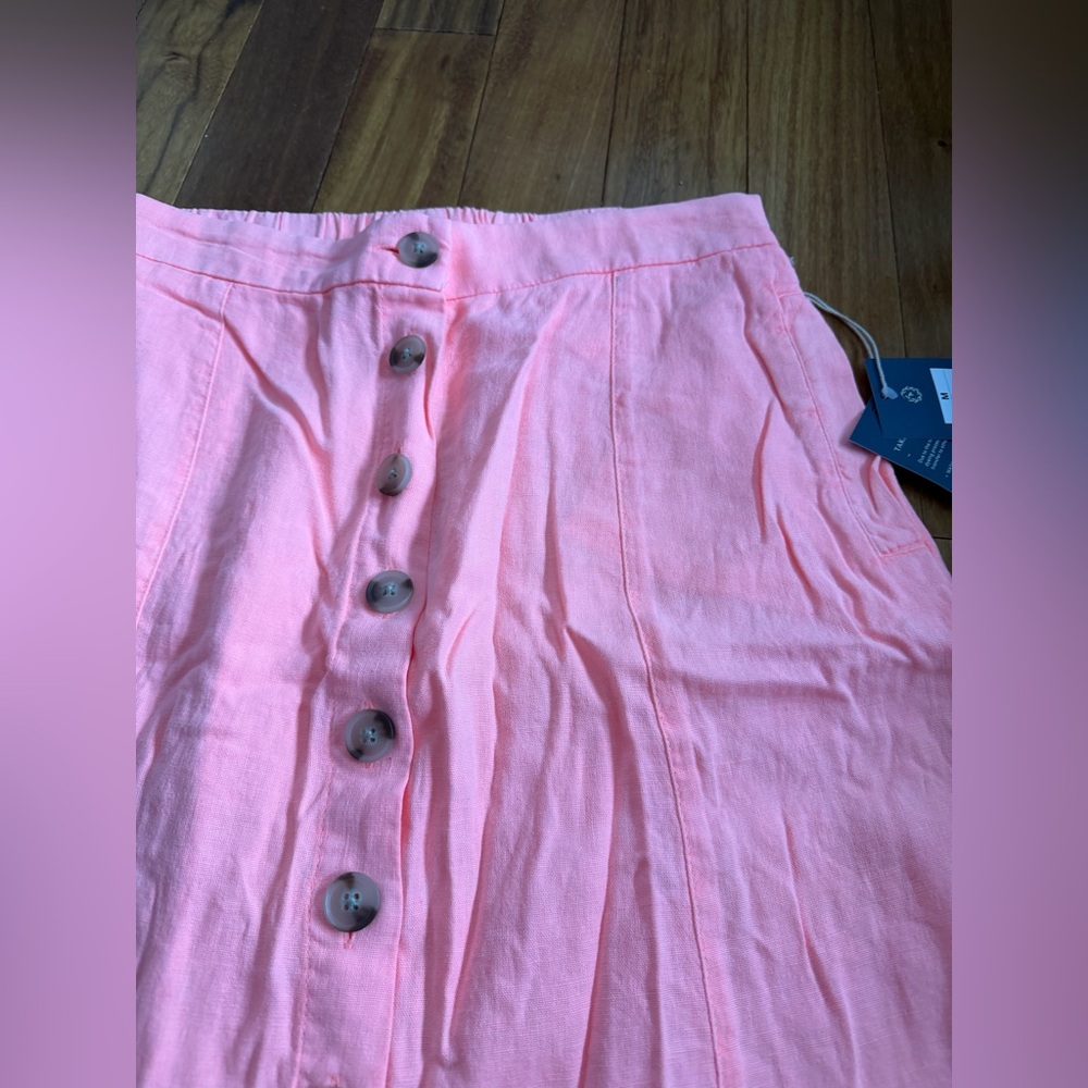Target Universal Threads Pink Button-Down Skirt - Picture 3 of 4